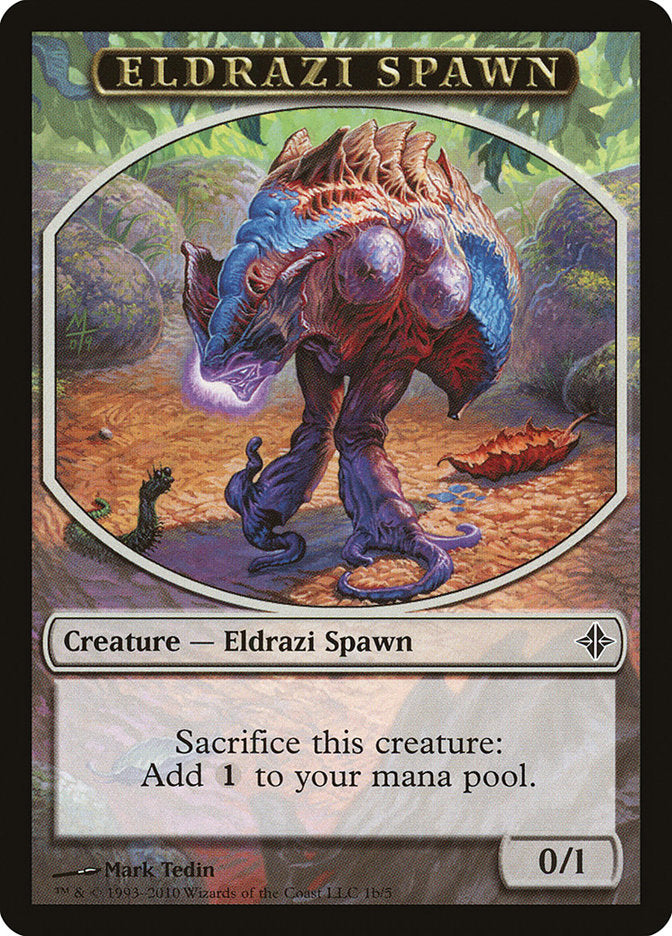 Eldrazi Spawn Token (1b/5) [Rise of the Eldrazi Tokens] | Good Games Morley