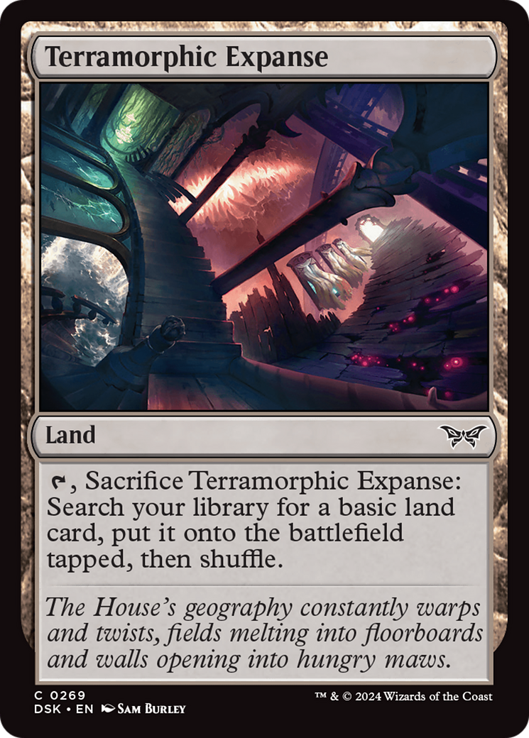 Terramorphic Expanse [Duskmourn: House of Horror] | Good Games Morley