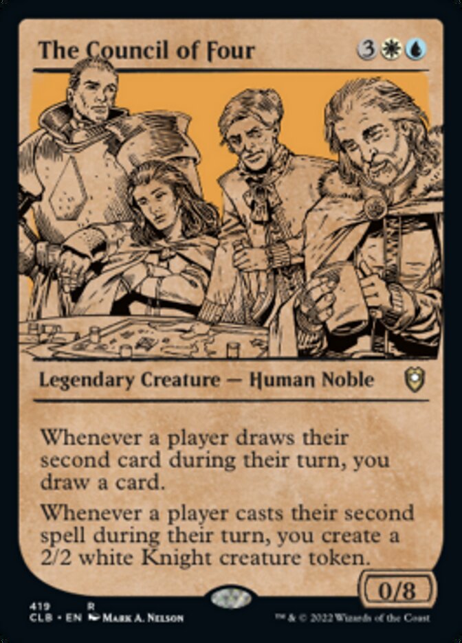 The Council of Four (Showcase) [Commander Legends: Battle for Baldur's Gate] | Good Games Morley