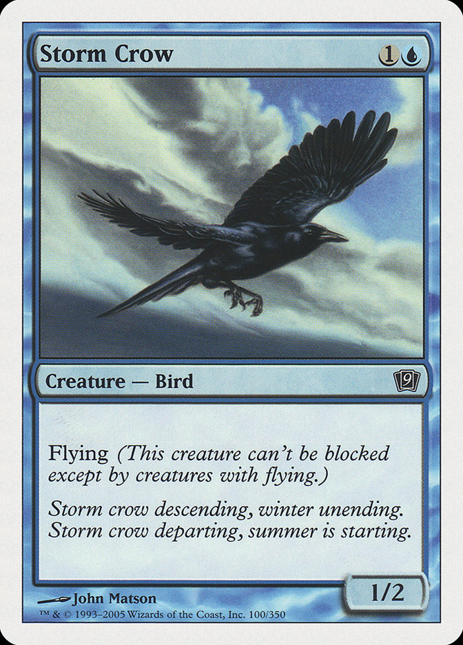 Storm Crow 100/350 (9th Edition)  | Good Games Morley