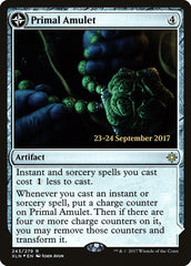 Primal Amulet // Primal Wellspring [Ixalan Prerelease Promos] | Good Games Morley