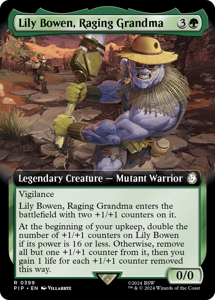 Lily Bowen, Raging Grandma (Extended Art) [Fallout] | Good Games Morley