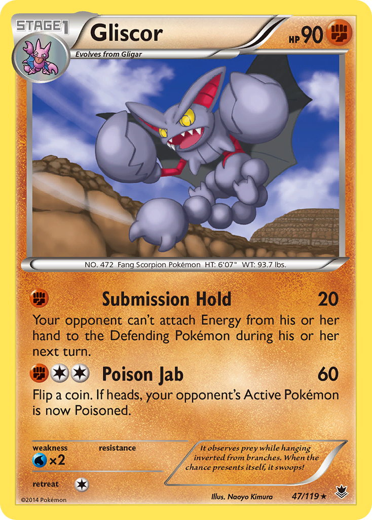 Gliscor (47/119) [XY: Phantom Forces] | Good Games Morley