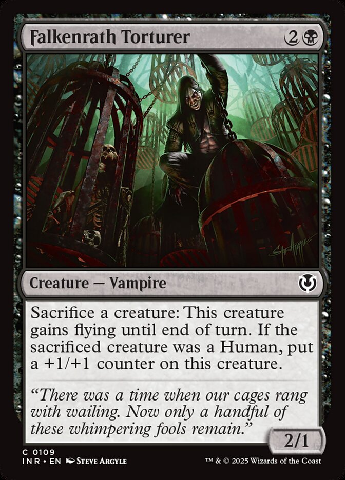 Falkenrath Torturer 109/287 (Innistrad Remastered)  | Good Games Morley