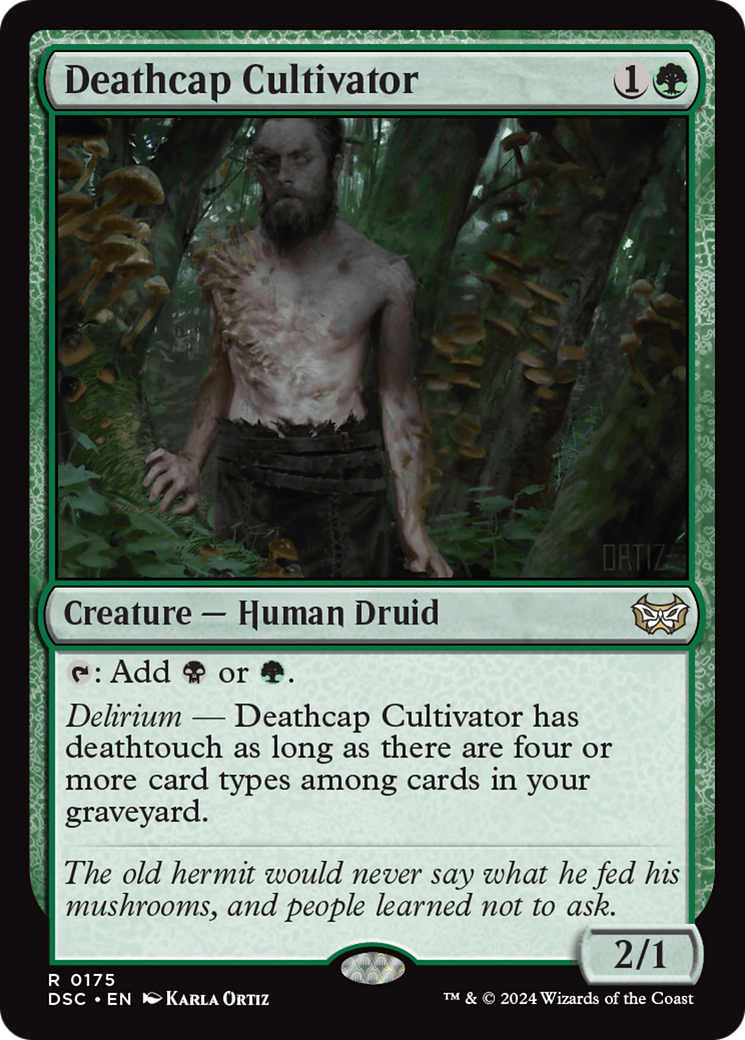 Deathcap Cultivator [Duskmourn: House of Horror Commander] | Good Games Morley