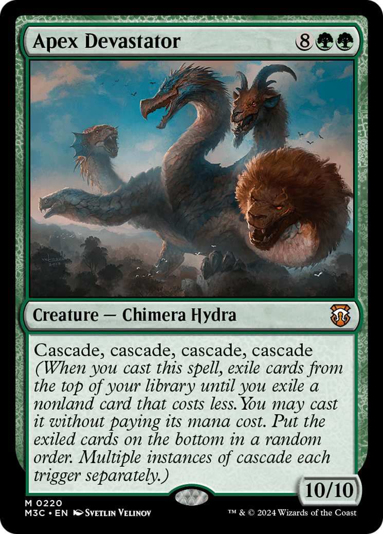 Apex Devastator [Modern Horizons 3 Commander] | Good Games Morley