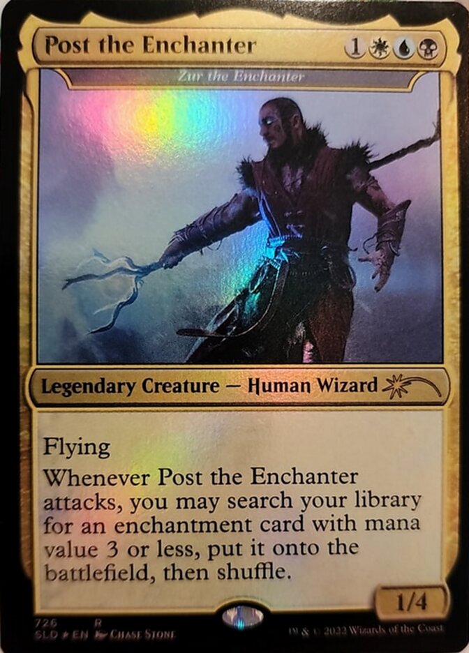 Zur the Enchanter - Post the Enchanter [Secret Lair Drop Promos] | Good Games Morley