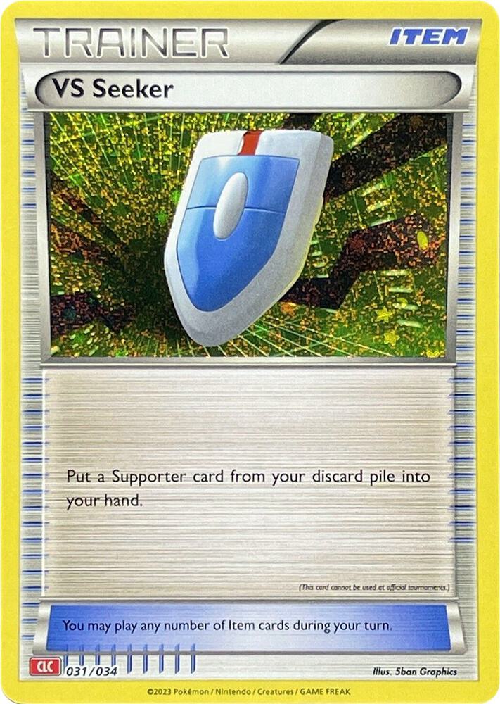 VS Seeker CLC 031/034 (Trading Card Game Classic)  | Good Games Morley