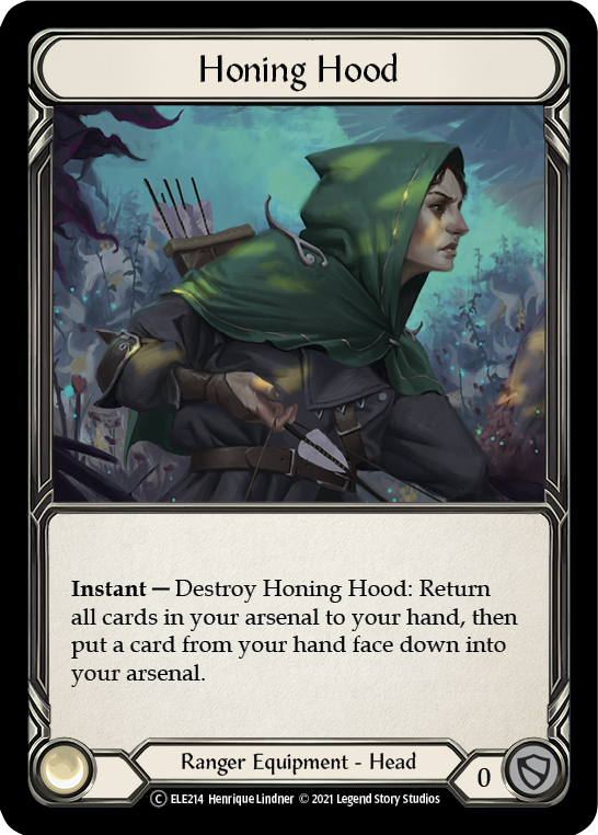 Honing Hood [U-ELE214] (Tales of Aria Unlimited)  Unlimited Rainbow Foil | Good Games Morley