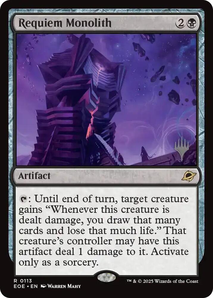 Requiem Monolith 113p/160 (Promo Pack: Edge of Eternities)  | Good Games Morley