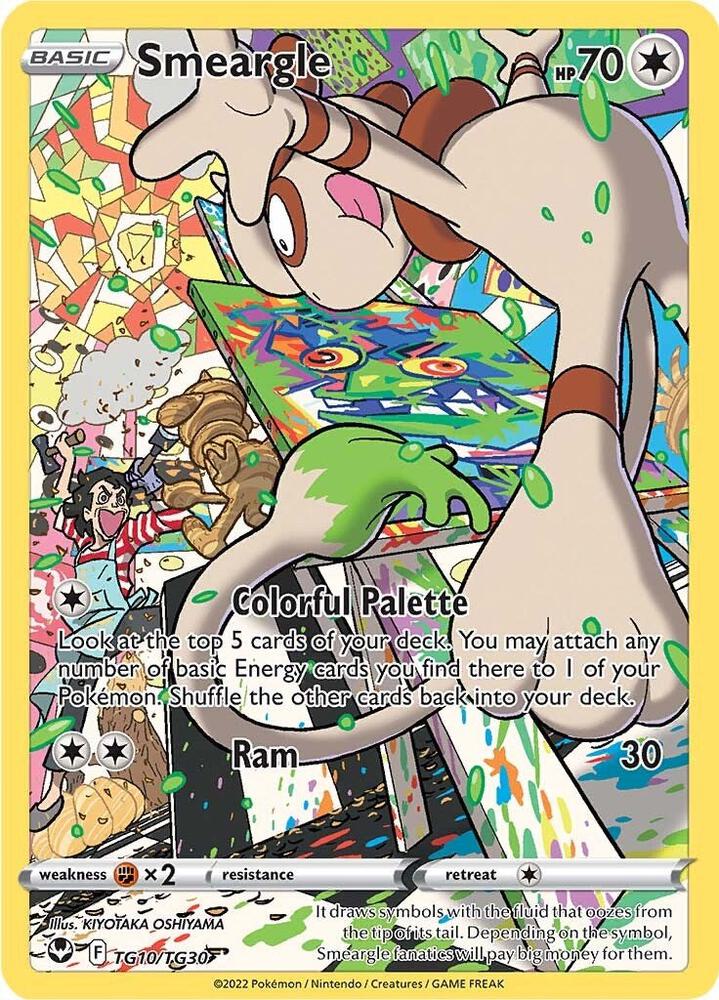 Smeargle TG10/TG30 (SWSH12: Silver Tempest Trainer Gallery)  - Holofoil | Good Games Morley