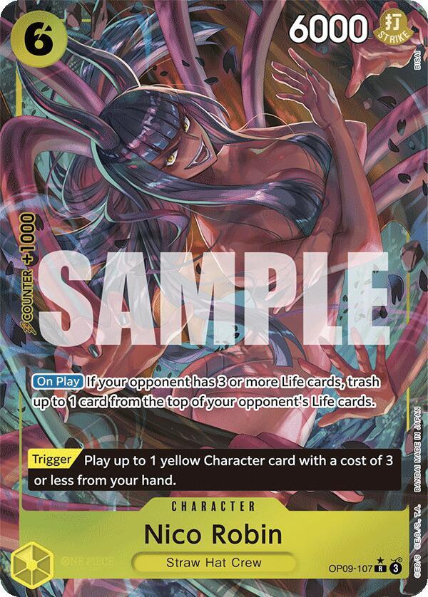 Nico Robin OP09-107 (Emperors in the New World)  - Alternate Art Foil | Good Games Morley