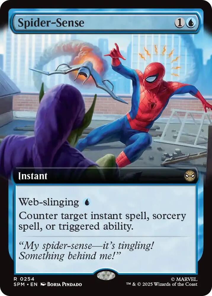 Spider-Sense 254/198 (Marvel's Spider-Man)  - Extended Art | Good Games Morley
