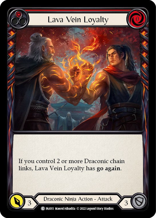 Lava Vein Loyalty (Red) [FAI015] (Uprising Fai Blitz Deck) | Good Games Morley