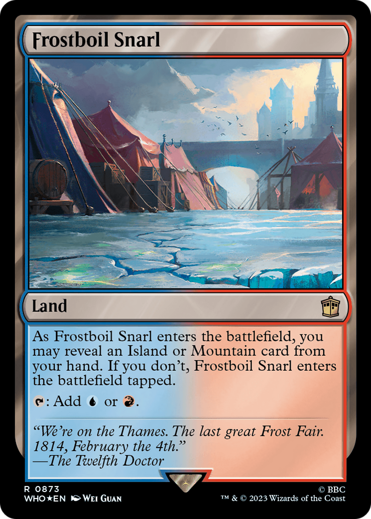 Frostboil Snarl (Surge Foil) [Doctor Who] | Good Games Morley