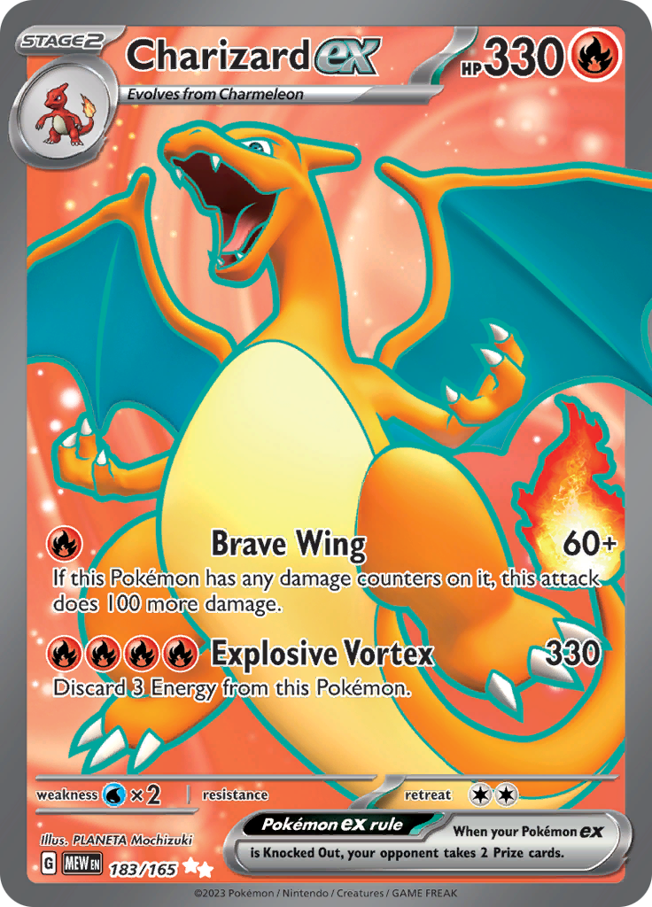 Charizard ex (183/165) [Scarlet & Violet 151] | Good Games Morley