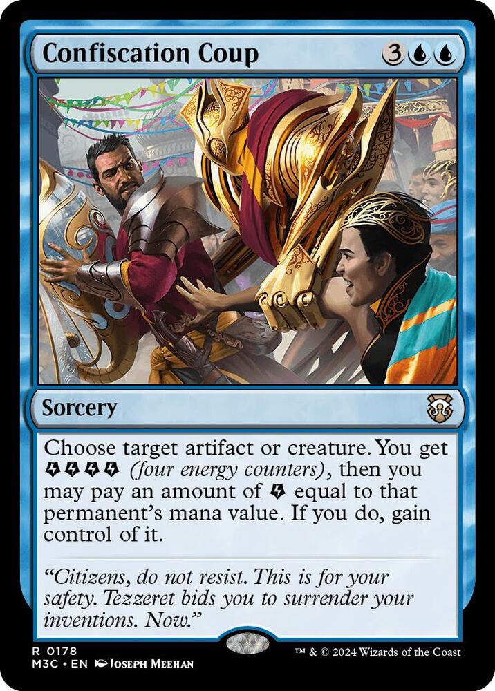 Confiscation Coup 178/411 (Commander: Modern Horizons 3)  | Good Games Morley