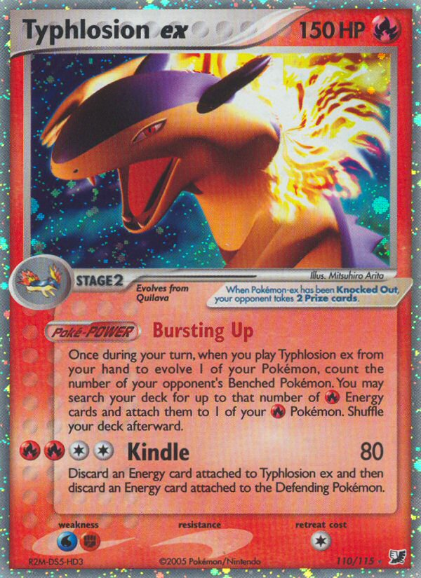Typhlosion ex (110/115) [EX: Unseen Forces] | Good Games Morley