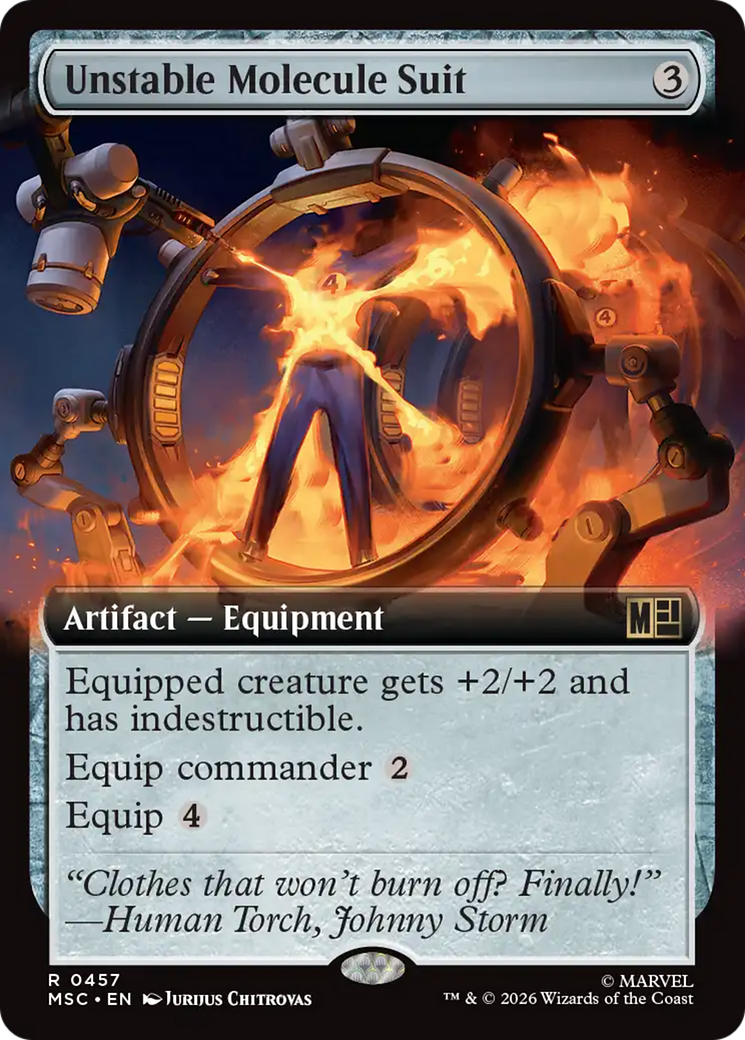 Unstable Molecule Suit (Extended Art) [Marvel Super Heroes Commander] | Good Games Morley