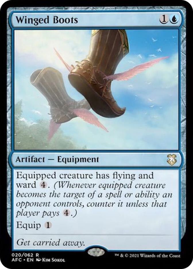 Winged Boots 20/62 (Commander: Adventures in the Forgotten Realms)  | Good Games Morley