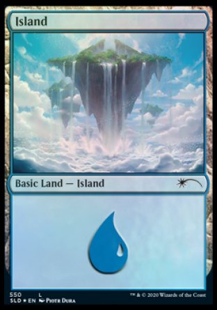 Island (Above the Clouds) (550) [Secret Lair Drop Promos] | Good Games Morley