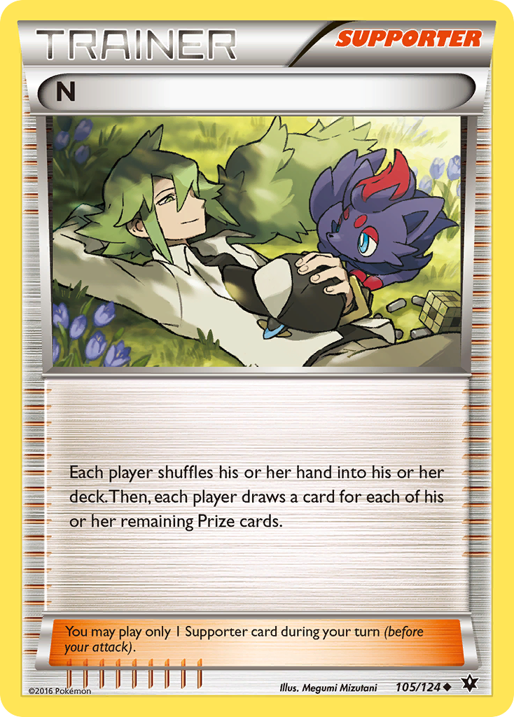N (105/124) [XY: Fates Collide] | Good Games Morley