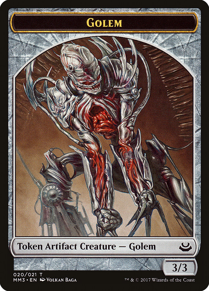 Golem Token [Modern Masters 2017 Tokens] | Good Games Morley