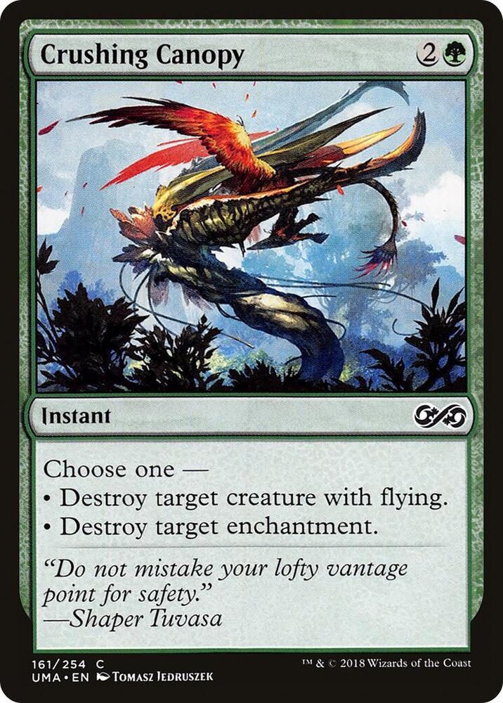 Crushing Canopy 161/254 (Ultimate Masters)  - Foil | Good Games Morley
