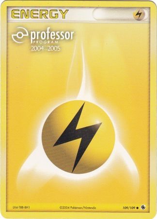 Lightning Energy (109/109) (2004 2005) [Professor Program Promos] | Good Games Morley