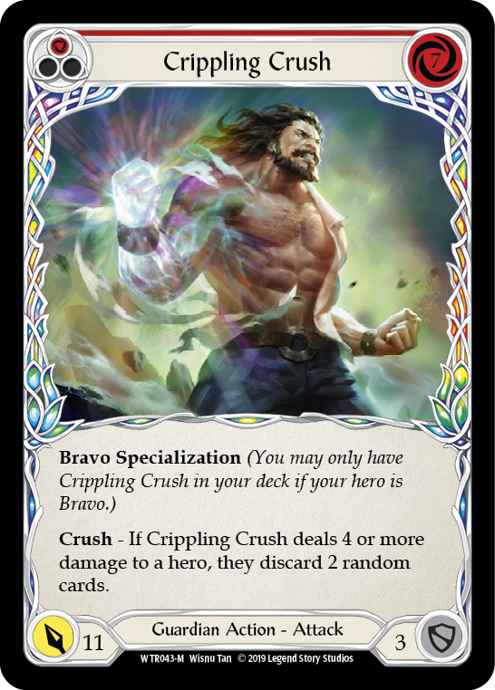 Crippling Crush [WTR043-M] (Welcome to Rathe)  Alpha Print Rainbow Foil | Good Games Morley