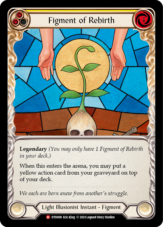 Figment of Rebirth // Avalon, Archangel of Rebirth [DTD009] (Dusk Till Dawn) | Good Games Morley