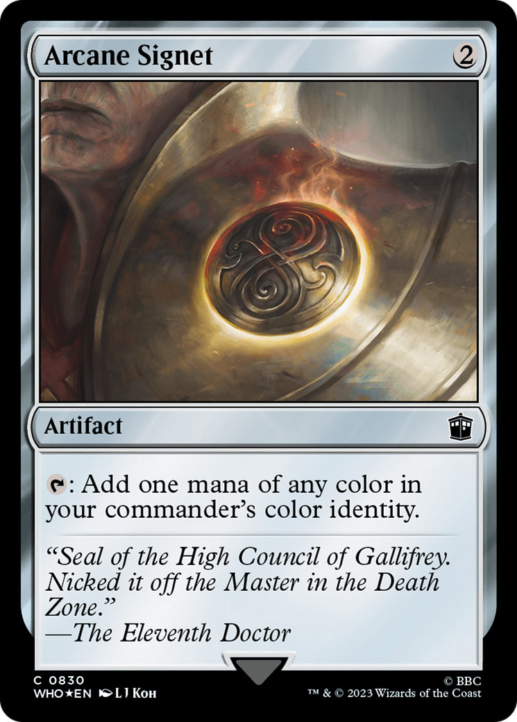 Arcane Signet (Surge Foil) [Doctor Who] | Good Games Morley