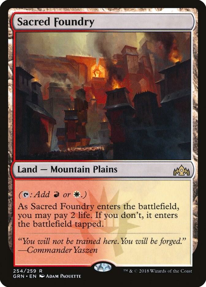 Sacred Foundry 254/259 (Guilds of Ravnica)  | Good Games Morley