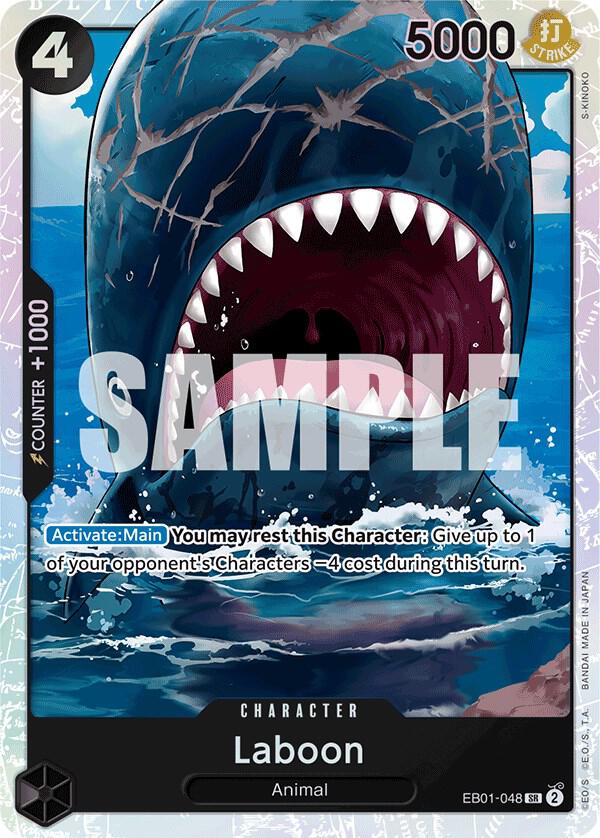 Laboon EB01-048 (Extra Booster: Memorial Collection)  - Foil | Good Games Morley