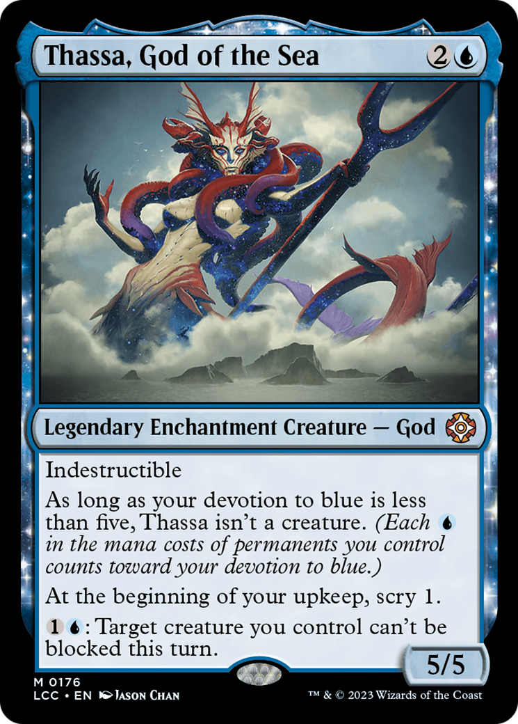 Thassa, God of the Sea [The Lost Caverns of Ixalan Commander] | Good Games Morley