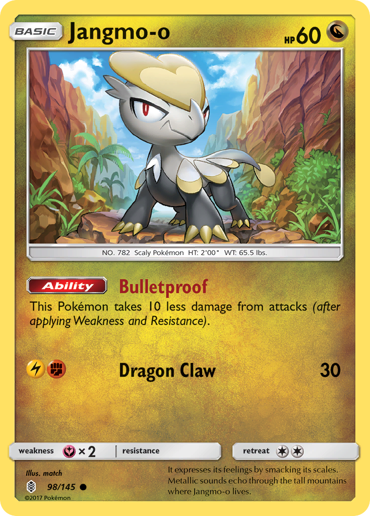 Jangmo-o (98/145) [Sun & Moon: Guardians Rising] | Good Games Morley