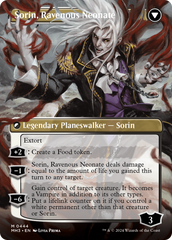 Sorin of House Markov // Sorin, Ravenous Neonate (Borderless) [Modern Horizons 3] | Good Games Morley