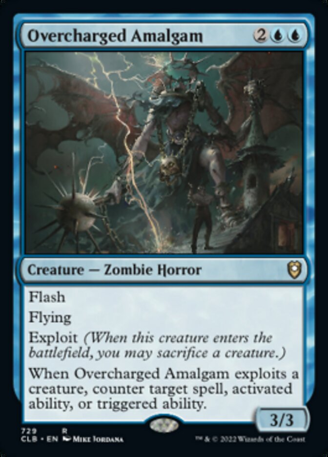 Overcharged Amalgam [Commander Legends: Battle for Baldur's Gate] | Good Games Morley