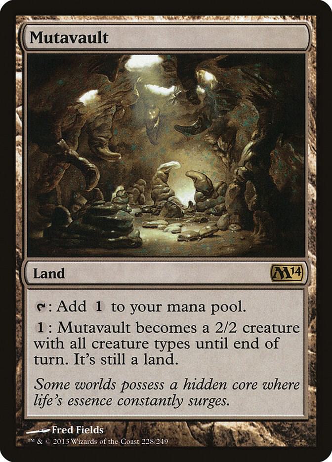 Mutavault 228/249 (Magic 2014 (M14))  - Foil | Good Games Morley