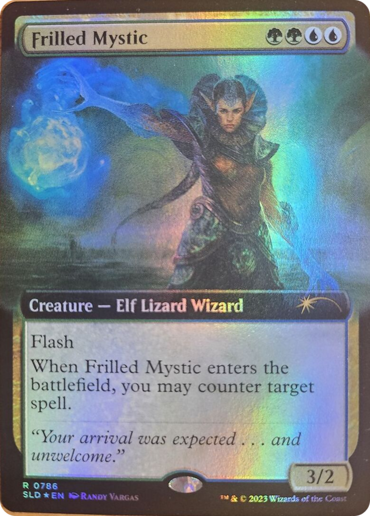 Frilled Mystic (Extended Art) [Secret Lair Drop Series] | Good Games Morley