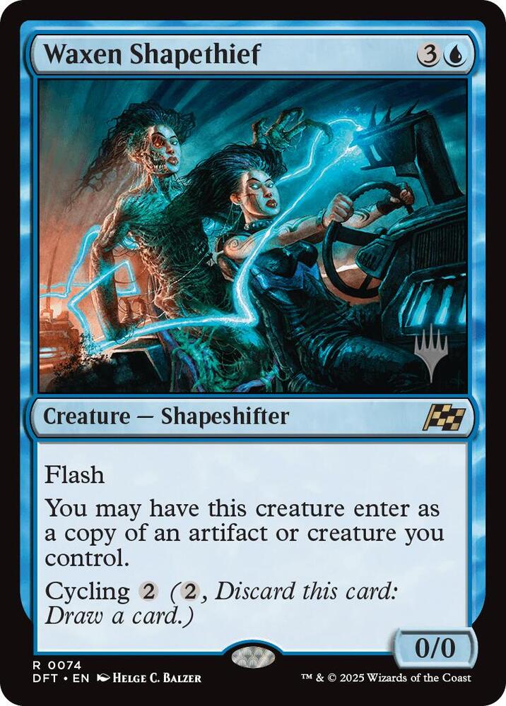 Waxen Shapethief 74 (Promo Pack: Aetherdrift)  - Foil | Good Games Morley