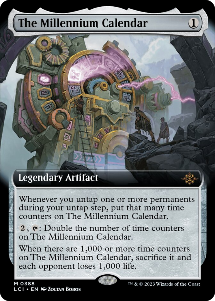 The Millennium Calendar (Extended Art) [The Lost Caverns of Ixalan] | Good Games Morley