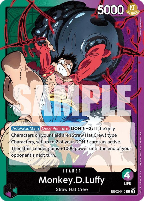 Monkey.D.Luffy EB02-010 (Extra Booster: Anime 25th Collection)  | Good Games Morley