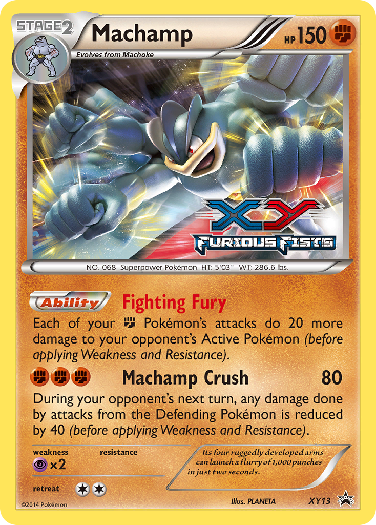 Machamp (XY13) [XY: Black Star Promos] | Good Games Morley