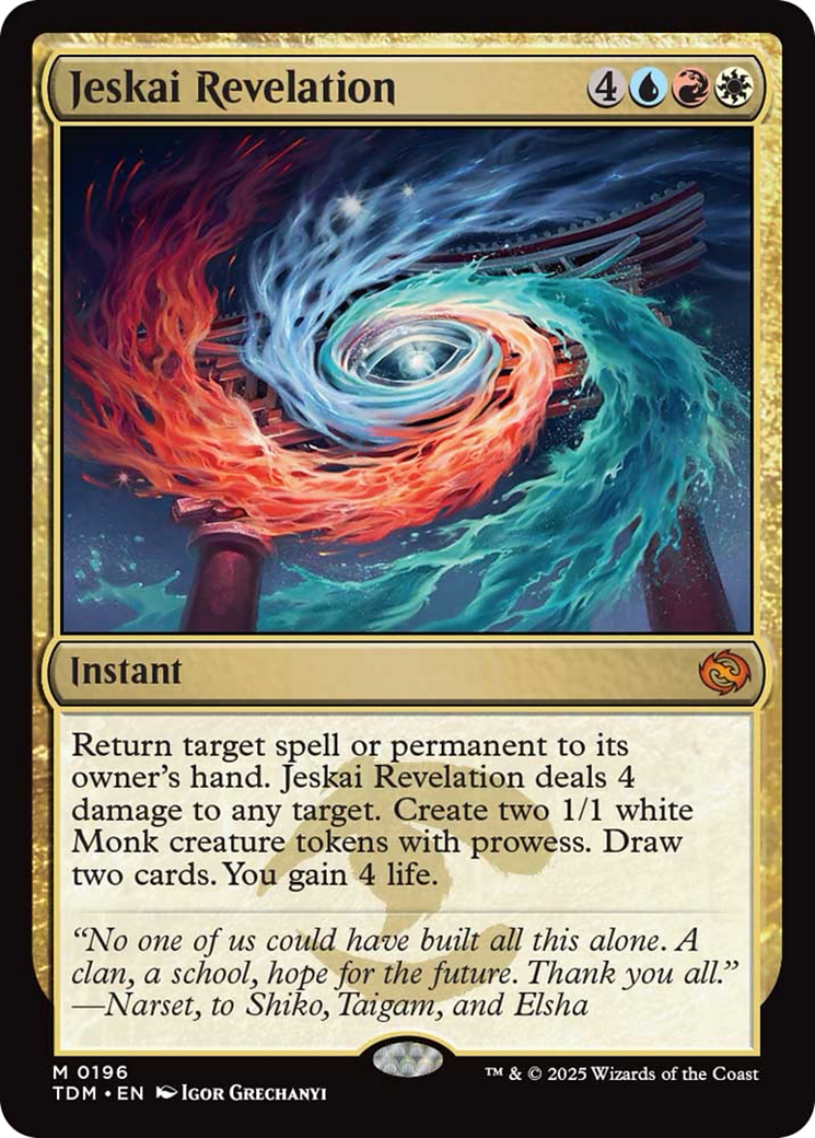 Jeskai Revelation [Tarkir: Dragonstorm] | Good Games Morley