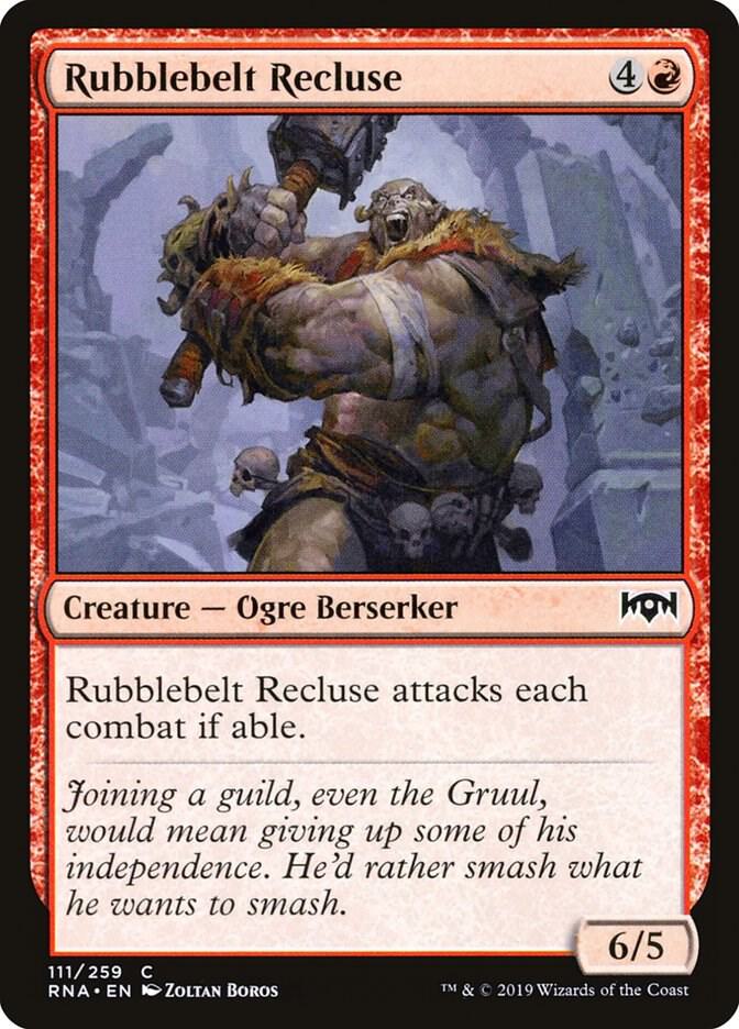 Rubblebelt Recluse 111/259 (Ravnica Allegiance)  - Foil | Good Games Morley