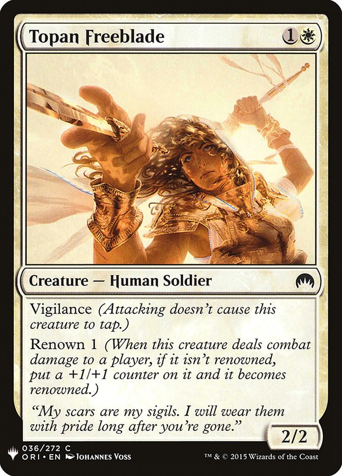 Topan Freeblade [Mystery Booster] | Good Games Morley