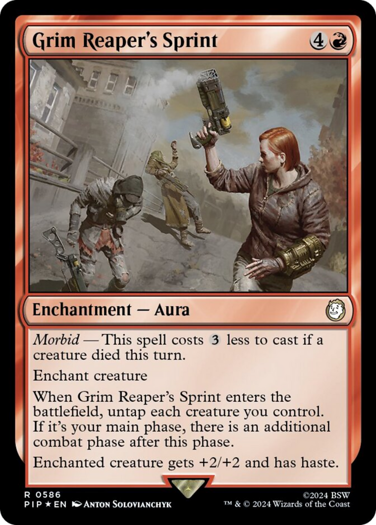 Grim Reaper's Sprint (Surge Foil) [Fallout] | Good Games Morley