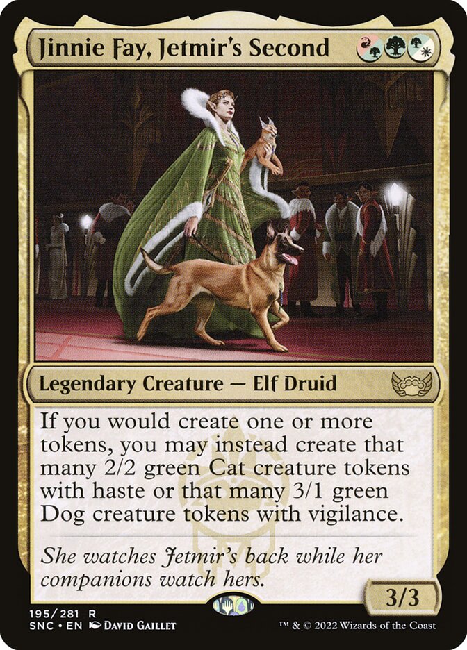 Jinnie Fay, Jetmir's Second 195/281 (Streets of New Capenna)  - Foil | Good Games Morley