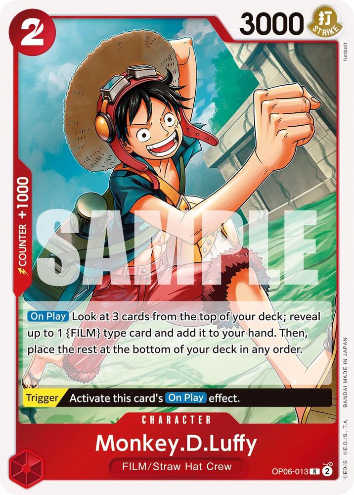 Monkey.D.Luffy OP06-013 (Wings of the Captain)  - Foil | Good Games Morley